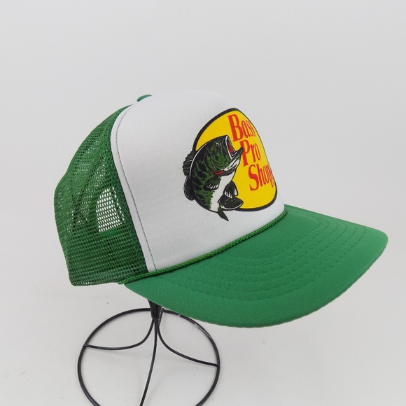 green bass pro hat